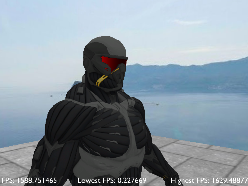 Non-Normal Mapped Crysis Model