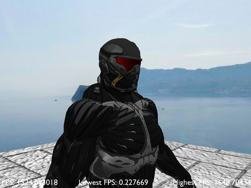 Normal Mapped Crysis Model