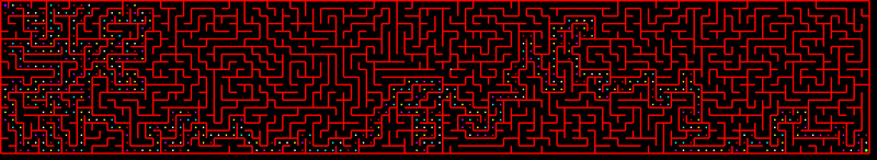 Custom Maze 4. Made across three screens (Window Size 5760x1080)