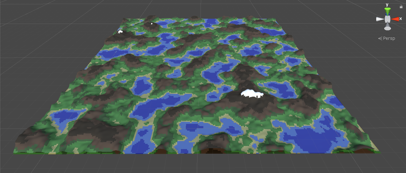 3D mesh terrain