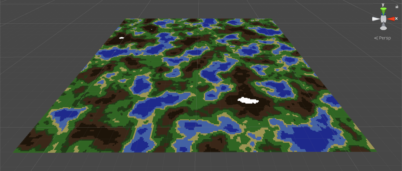 Colour height map